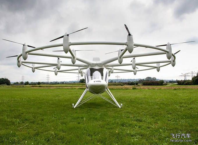  Intel Automotive Volocopter VC200 Flying Car Parameters