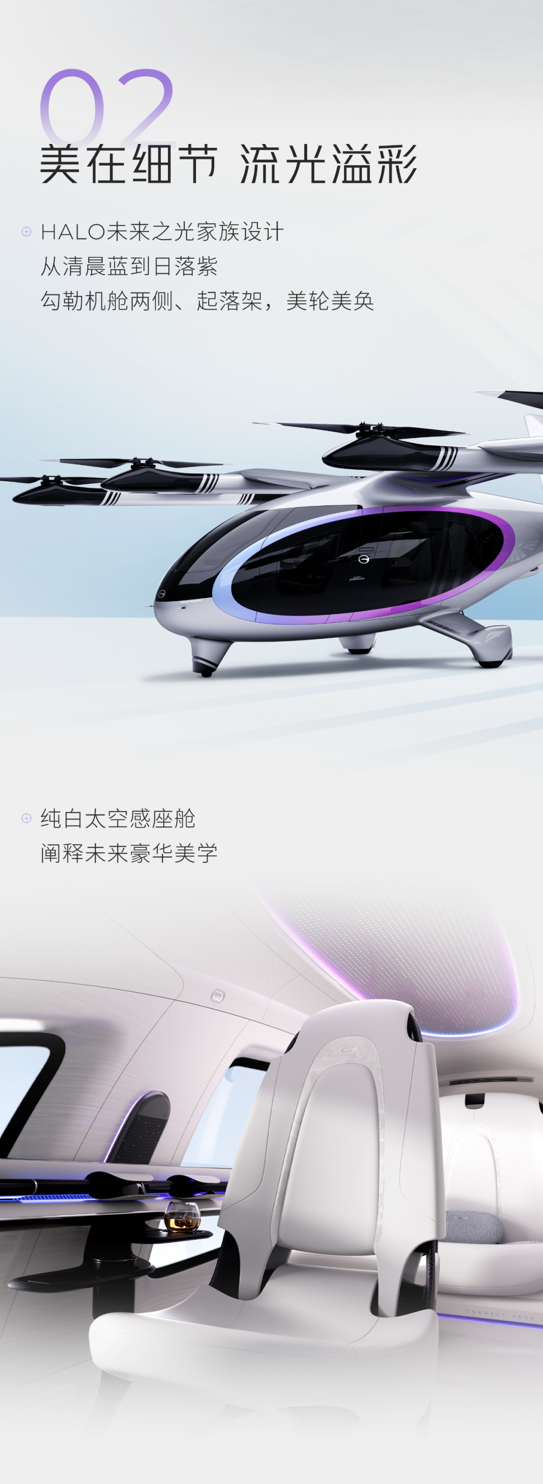 解码GOVY AirJet,以未来视角诠释低空出行艺术(图3) 一图读懂广汽GOVY AirJet飞行汽车设计语言(图3)