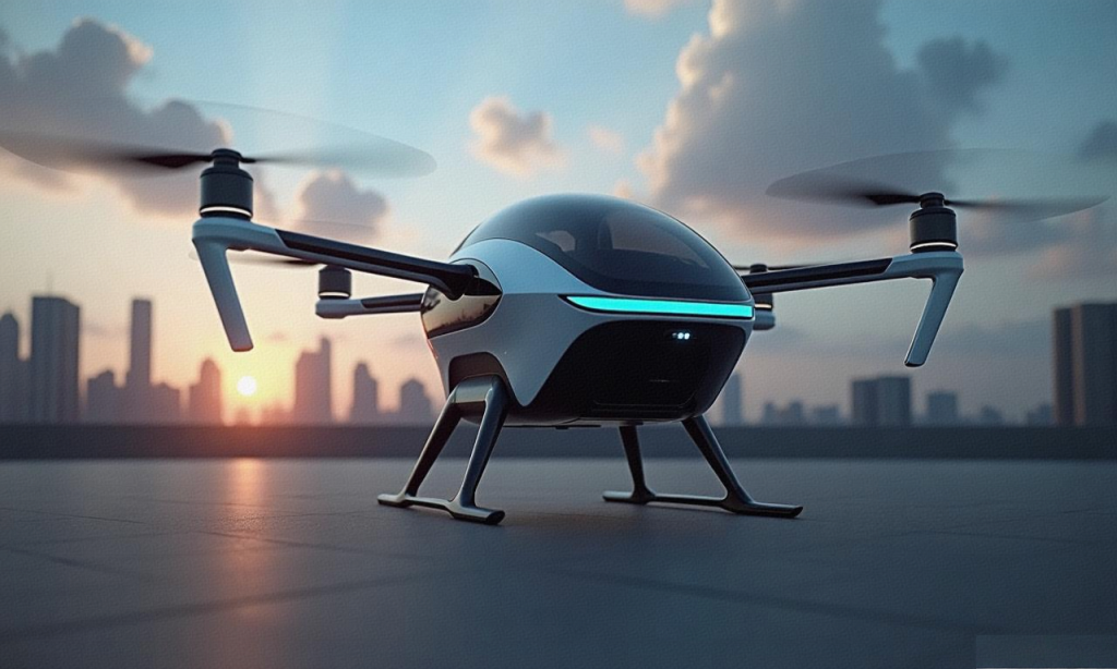 碳纤维+固态电池，eVTOL 飞行汽车轻量化技术突破(图2)