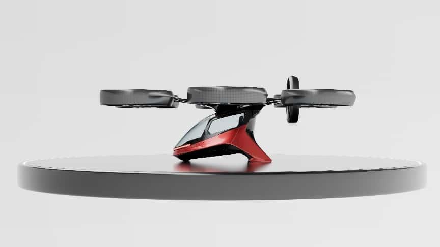 英武智能 S-ONE 四代 涵道式单人eVTOL 全球首发！(图11)
