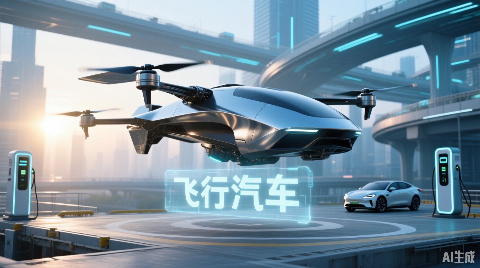 低空经济万亿市场，飞行汽车是智商税还是未来刚需？(图1)