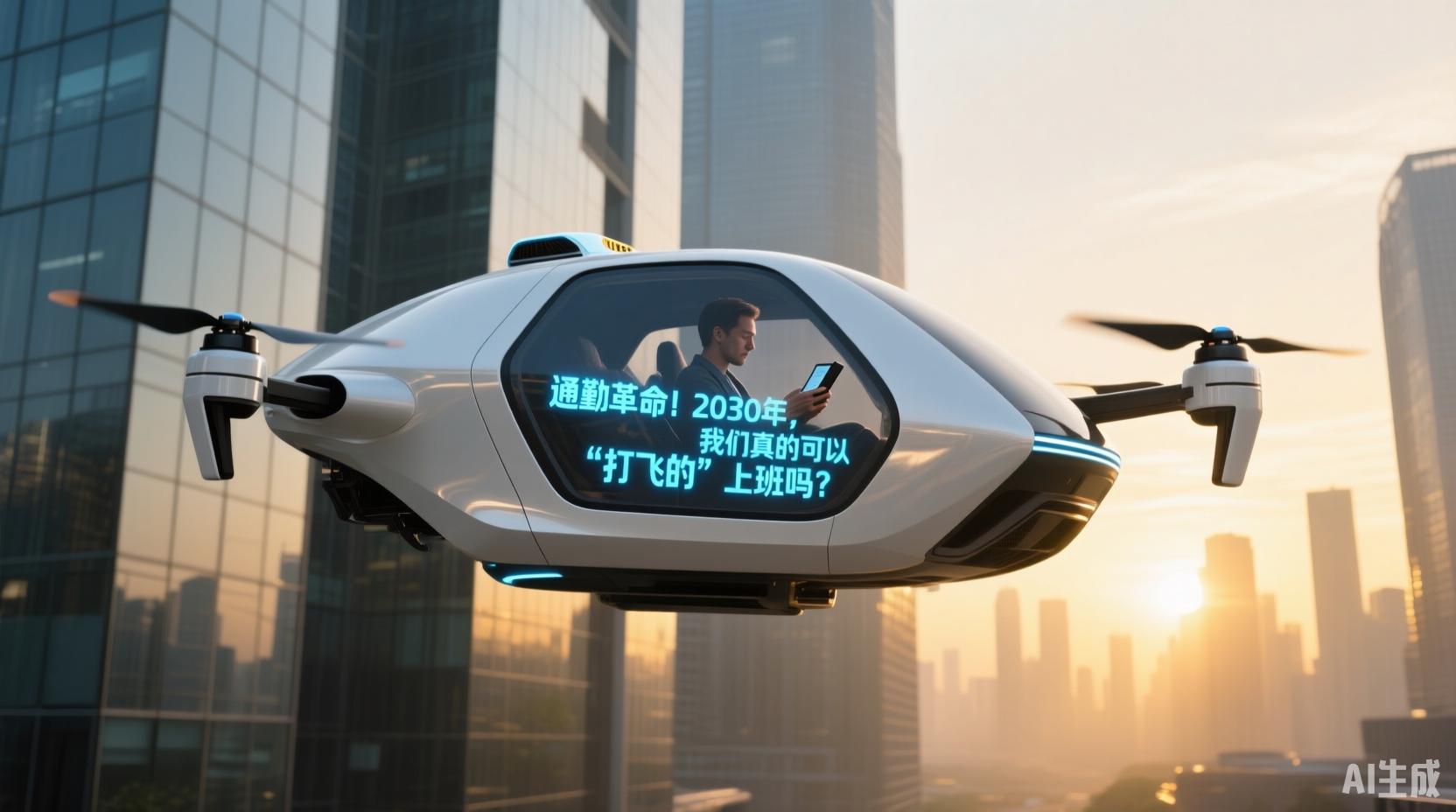 通勤革命！2030年，我们真的可以“打飞的”上班吗？(图1)