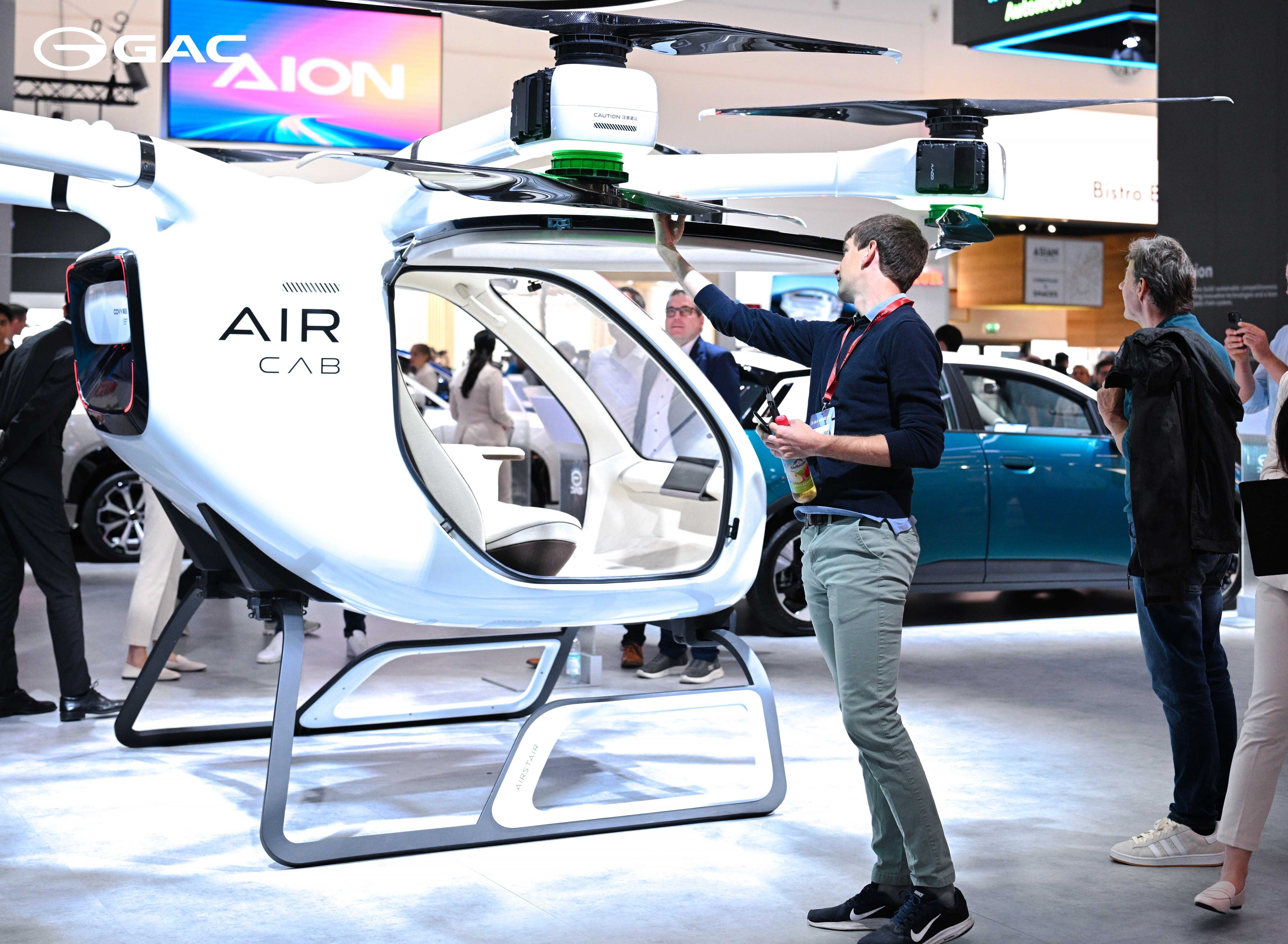 2025慕尼黑车展，广汽高域AirCab飞行汽车开启低空时代(图2)
