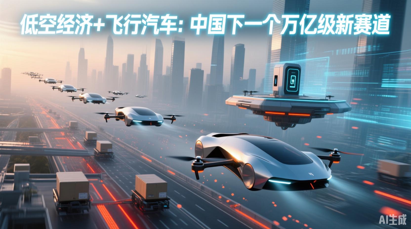 低空经济+飞行汽车：中国下一个万亿级新赛道(图1)