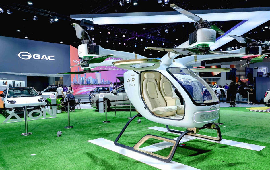 低空出行黑科技登陆曼谷，高域飞行汽车成泰国车展焦点