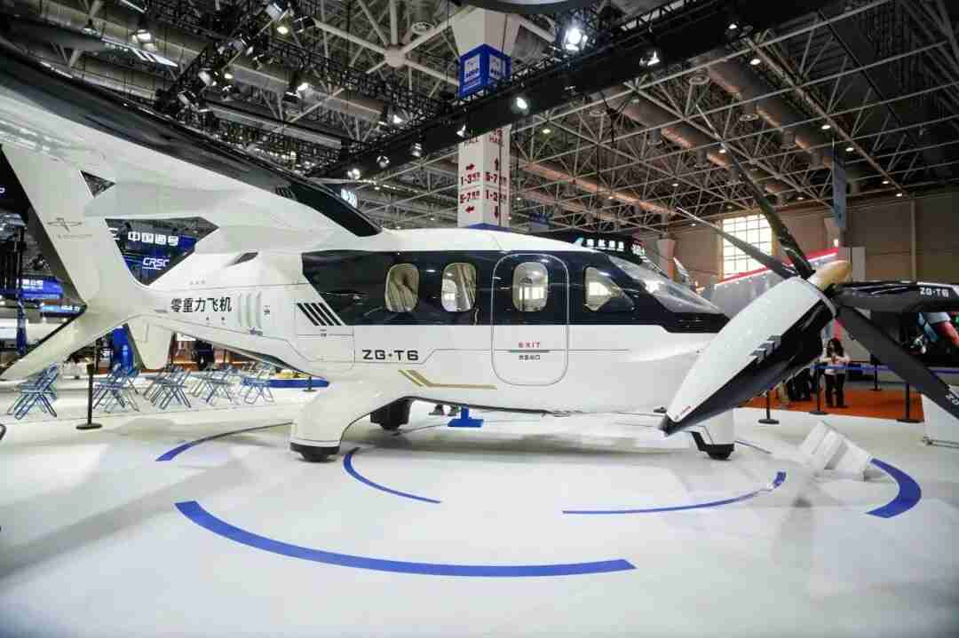 零重力载人eVTOL ZG-T6全球首发，震撼亮相2025亚洲通航展(图2)