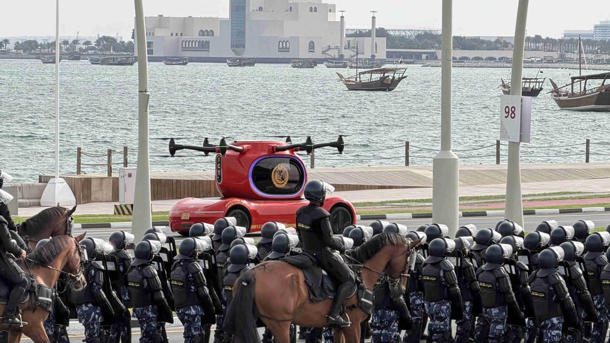 中国飞行汽车!广汽高域闪耀卡塔尔国庆盛典(图4) 中国飞行汽车!广汽高域闪耀卡塔尔国庆盛典(图4)