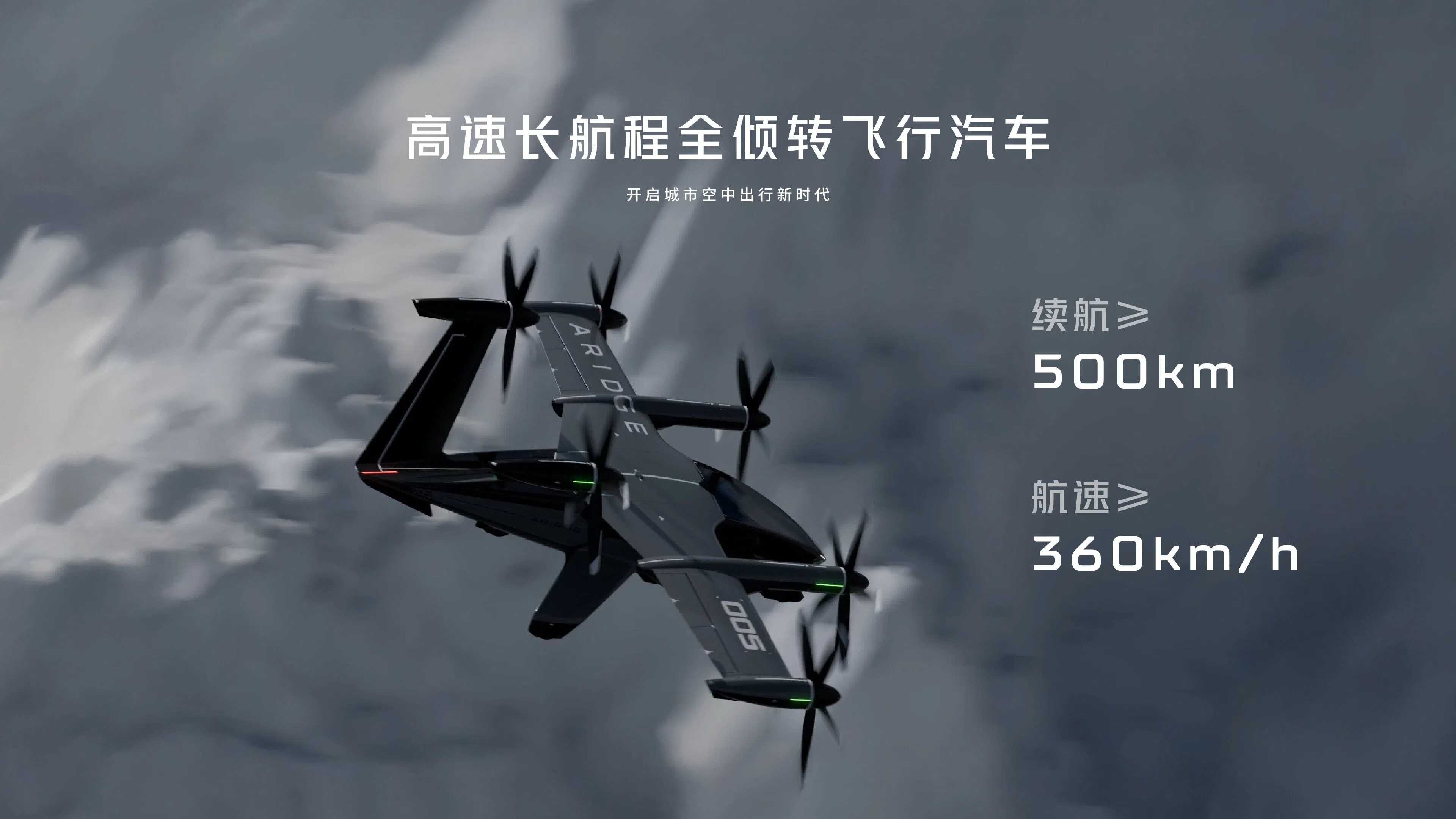 小鹏汇天A868 高速长航程全倾转飞行汽车配置参数价格量产时间(图1) 小鹏汇天A868 高速长航程全倾转飞行汽车配置参数价格量产时间(图1)