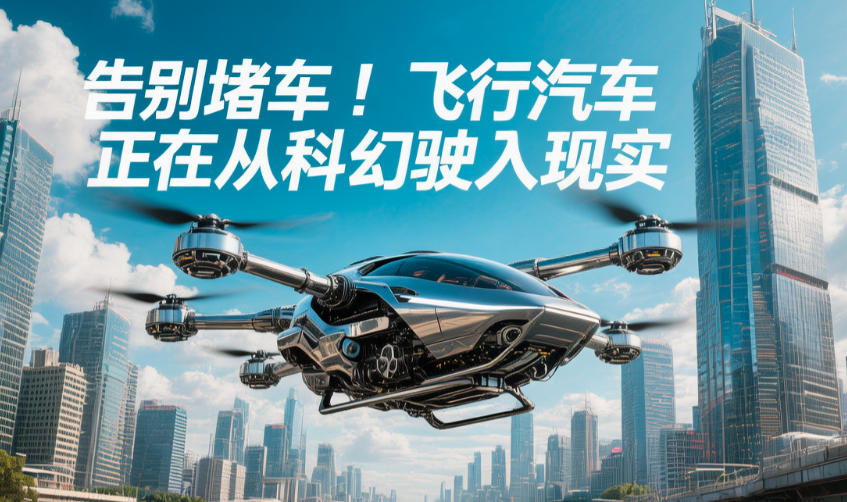 告别堵车!飞行汽车正在从科幻驶入现实(图1) 告别堵车!飞行汽车正在从科幻驶入现实(图1)