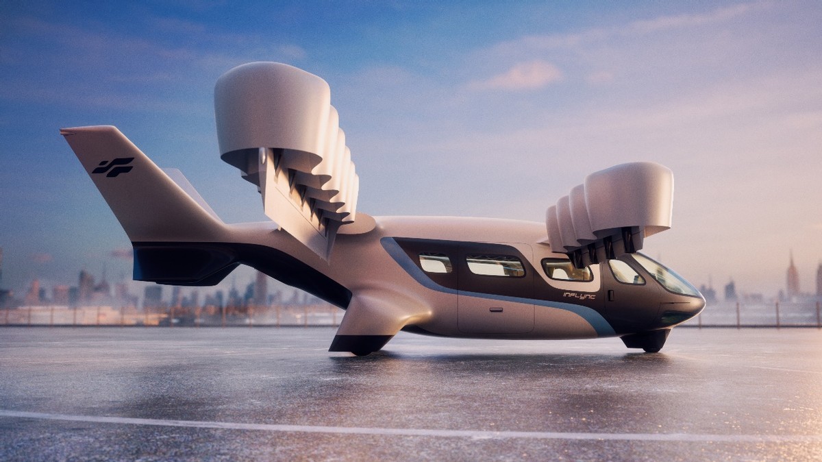 终极构型定局低空未来！天翎科L600 Pioneer eVTOL亮相2026北京车展(图2)